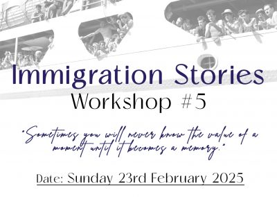 Immigration Stories – Workshop 5